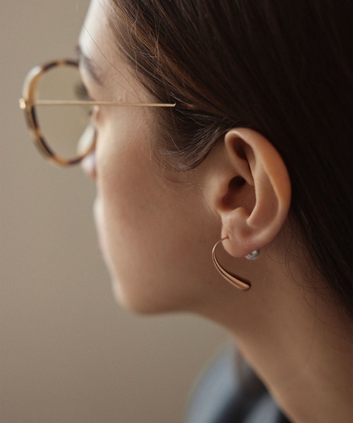 CENE（セネ）の「【CENE】セネ/ 2wayパールアイシクルピアス（ピアス（両耳用）・レディース・シルバー/ゴールド/ピンクゴールド・FREE）」の7枚目の写真