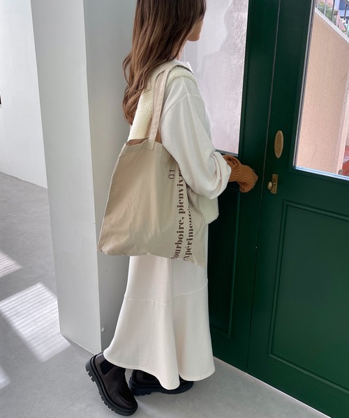 apres jour mignon(アプレジュールミニョン)の「【3周年記念アイテム】ボアベストスウェットワンピ―スセット【ZOZOTOWN限定アイテム】(ワンピース・レディース・アイボリー/ナチュラル・X-LARGE/フリー)」の13枚目の写真