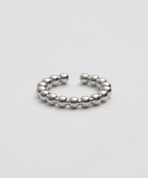 Geel（ギール）の「Geel/ニュアンス ボールリング（リング・レディース・シルバー/ゴールド・FREE）」の2枚目の写真