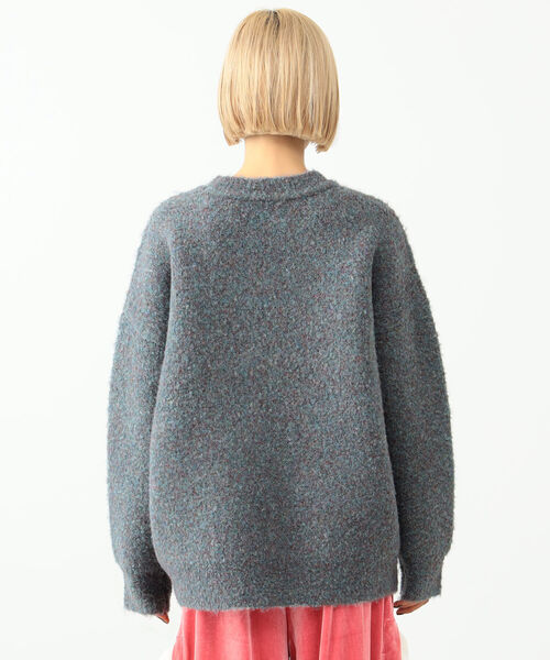 mmts(マミタス)の「<UNISEX>mmts / フェイス猫 ニット(ニット/セーター・レディース・ベージュ/ピンク/ブルー・M/L)」の20枚目の写真