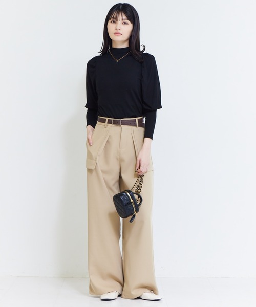 solleim(ソルレム)の「サイドポケットスラックス(スラックス・レディース・オフホワイト/ベージュ・M)」の22枚目の写真