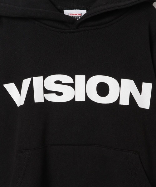 LOWRYS FARM（ローリーズファーム）の「ＶＩＳＩＯＮロゴパーカー　165252（パーカー・キッズ・ブラック/レッド・130cm/150cm/110cm）」の7枚目の写真