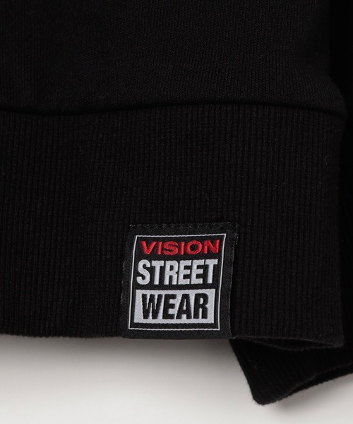 LOWRYS FARM（ローリーズファーム）の「ＶＩＳＩＯＮロゴパーカー　165252（パーカー・キッズ・ブラック/レッド・130cm/150cm/110cm）」の12枚目の写真