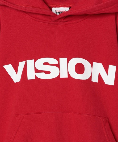 LOWRYS FARM（ローリーズファーム）の「ＶＩＳＩＯＮロゴパーカー　165252（パーカー・キッズ・ブラック/レッド・130cm/150cm/110cm）」の14枚目の写真