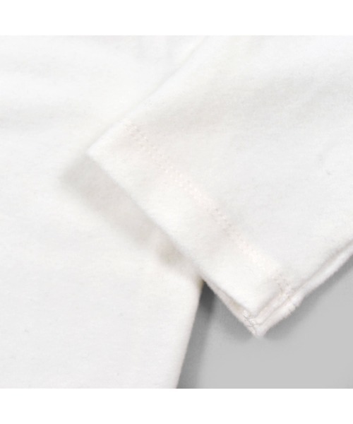BeBe(ベベ)の「BeBe/日本製ミップストレッチスウェードハイネックTシャツ(80~150cm)(Tシャツ/カットソー・キッズ・グレー/エンジ/オフホワイト・130/150/100/120/90/110/140/80)」の17枚目の写真
