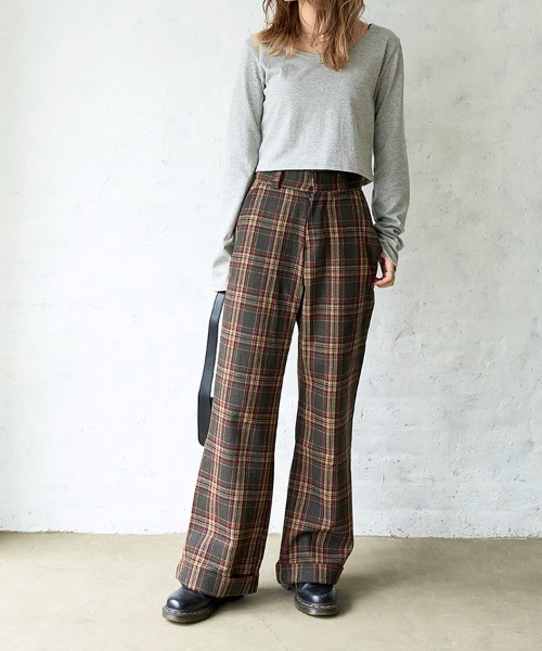 Flugge(フラッジー)の「cropped L/S tee/クロップドロンT(Tシャツ/カットソー・レディース・ブラック/グレー/ホワイト・FREE)」の14枚目の写真