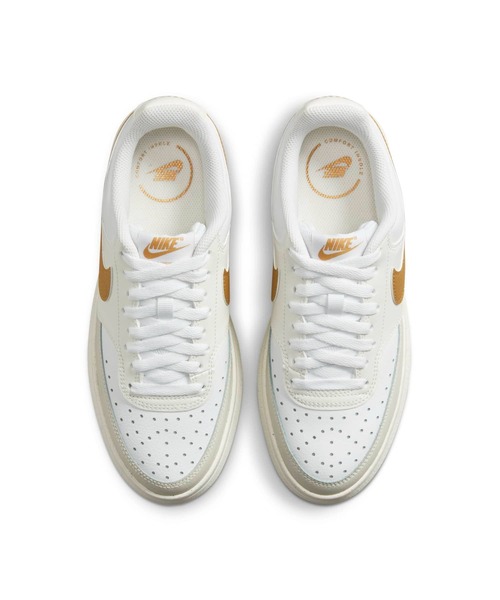 NIKE（ナイキ）の「ナイキ コート ビジョン アルタ ウィメンズシューズ / Nike Court Vision Alta Women's Shoes（スニーカー・レディース・ホワイト・27.5/28/22/22.5/23/23.5/24/25/25.5/26/28.5/29/26.5/27/24.5）」の8枚目の写真