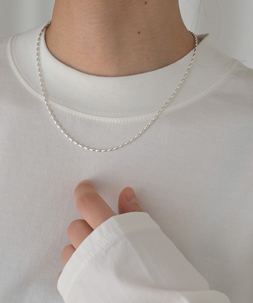 CANAL JEAN（キャナルジーン）の「Pt　ビーディングネックレス（ネックレス・レディース・シルバー/ゴールド・ONE SIZE）」の10枚目の写真