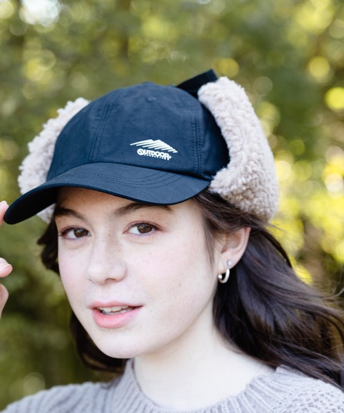 OUTDOOR PRODUCTS（アウトドアプロダクツ）の「【OUTDOOR PRODUCTS/アウトドアプロダクツ】アビエイターキャップ（キャップ・メンズ・カーキ/ベージュ/ブラック・FREE）」の13枚目の写真