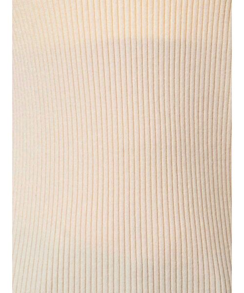 LAGUNAMOON（ラグナムーン）の「ビッグカラーリブニットプルオーバー（ニット/セーター・レディース・ブラック/モカ/アイボリー・FREE）」の11枚目の写真