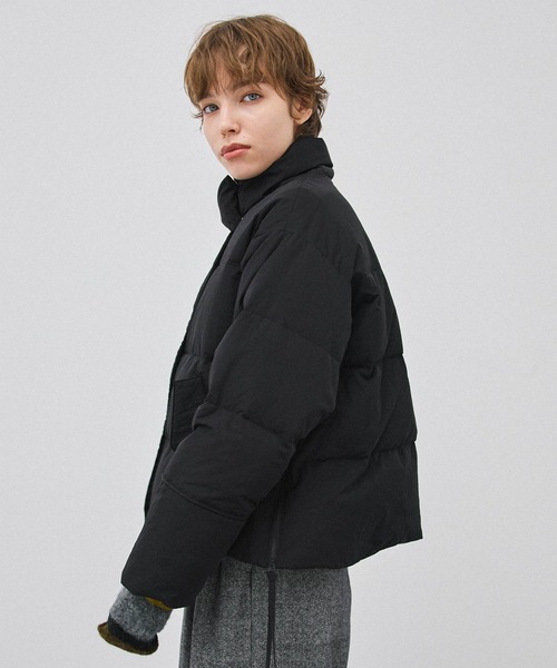 PUBLIC TOKYO（パブリックトウキョウ）の「ショートダウンジャケット（ダウンジャケット/コート・レディース・アイボリー/ブラック・FREE）」の17枚目の写真