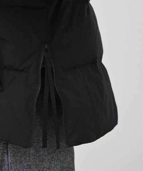 PUBLIC TOKYO（パブリックトウキョウ）の「ショートダウンジャケット（ダウンジャケット/コート・レディース・アイボリー/ブラック・FREE）」の22枚目の写真