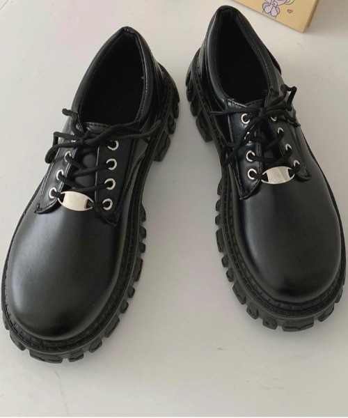 Burner(バーナー)の「【OKUOKU 0909】厚底ローファー oku-shoes-666043387259-33(ローファー・レディース・A・36/38/40)」の4枚目の写真