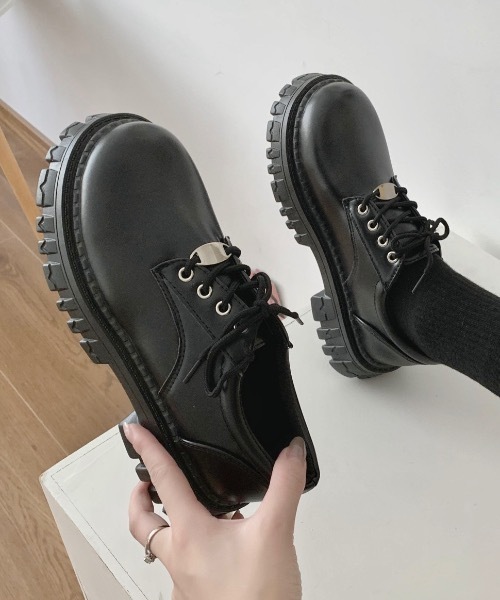 Burner(バーナー)の「【OKUOKU 0909】厚底ローファー oku-shoes-666043387259-33(ローファー・レディース・A・36/38/40)」の5枚目の写真