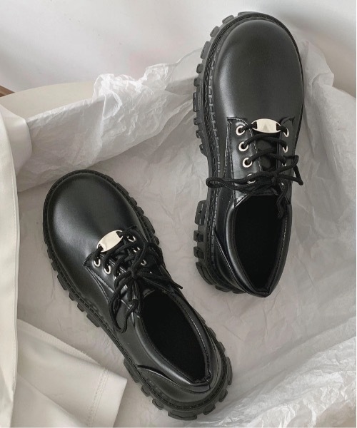 Burner(バーナー)の「【OKUOKU 0909】厚底ローファー oku-shoes-666043387259-33(ローファー・レディース・A・36/38/40)」の9枚目の写真