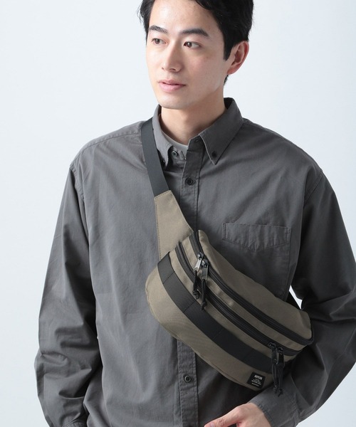 BAYFLOW（ベイフロー）の「テープウエストバッグ（ボディバッグ/ウエストポーチ・メンズ・ブラック/カーキ・FREE）」の11枚目の写真