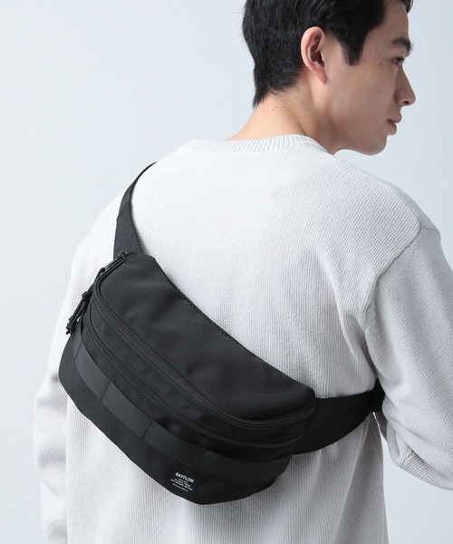 BAYFLOW（ベイフロー）の「テープウエストバッグ（ボディバッグ/ウエストポーチ・メンズ・ブラック/カーキ・FREE）」の19枚目の写真