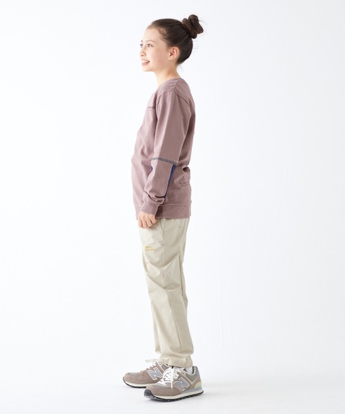 KRIFF MAYER Kid's Collection(クリフメイヤーキッズコレクション)の「袖切替クルー(スウェット・キッズ・ラベンダー/ネイビー/グレー/セージグリーン・120/130/140/150/160/170)」の14枚目の写真