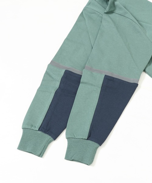 KRIFF MAYER Kid's Collection(クリフメイヤーキッズコレクション)の「袖切替クルー(スウェット・キッズ・ラベンダー/ネイビー/グレー/セージグリーン・120/130/140/150/160/170)」の12枚目の写真