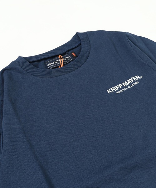 KRIFF MAYER Kid's Collection(クリフメイヤーキッズコレクション)の「袖切替クルー(スウェット・キッズ・ラベンダー/ネイビー/グレー/セージグリーン・120/130/140/150/160/170)」の10枚目の写真