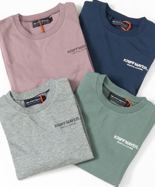 KRIFF MAYER Kid's Collection(クリフメイヤーキッズコレクション)の「袖切替クルー(スウェット・キッズ・ラベンダー/ネイビー/グレー/セージグリーン・120/130/140/150/160/170)」の8枚目の写真