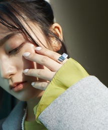 「Nothing And Others/ナッシングアンドアザーズ」Square shape Ring