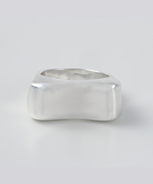 Nothing And Others（ナッシングアンドアザーズ）の「「Nothing And Others/ナッシングアンドアザーズ」Square shape Ring（リング・レディース・シルバー・FREE）」の5枚目の写真