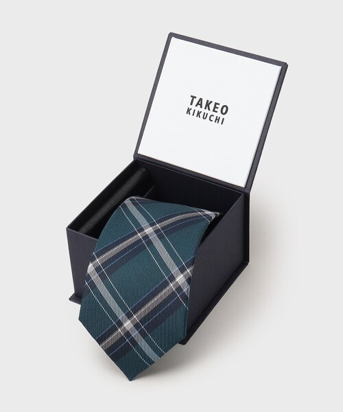 TAKEO KIKUCHI（タケオキクチ）の「◆【名刺入れ付きBOX】 ベーシックセットBOX（ネクタイ・メンズ・ネイビー系1/ネイビー/ネイビー系2・80）」の18枚目の写真