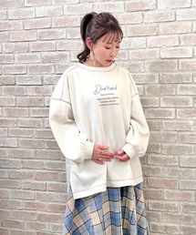 アソート刺繍裏起毛トレーナー