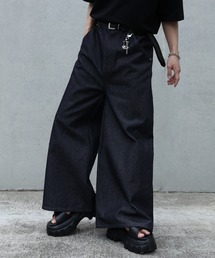 【welise/ウェライズ】13ozハイグレードデニム エレファント袴パンツ