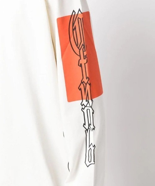 HERON PRESTON(ヘロンプレストン)の「【HERON PRESTON】GOTHIC COLOR BLOCKS LS TEE(Tシャツ/カットソー・メンズ・ホワイト系その他・L)」の7枚目の写真