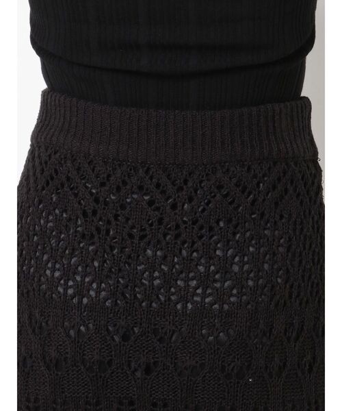 RESEXXY（リゼクシー）の「鈎針マーメイドスカート（スカート・レディース・ブラック/ベージュ/ブルー/アイボリー・FREE）」の15枚目の写真