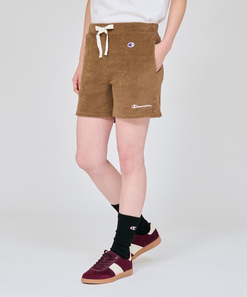 Champion(チャンピオン)の「【Champion/チャンピオン】レディース ショーツ(その他パンツ・レディース・ライトパープル/ネイビー/ホワイト/ブルーグレー/ブラック/スカイブルー/ブラウン系・MEDIUM/LARGE)」の5枚目の写真