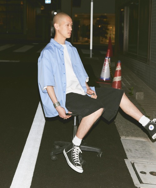 fuv.（ファブ）の「fuv - wide denim short pants half pants