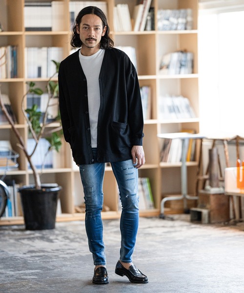 【セール】mcg3211-MINI URAKE Long Length Cardigan カーディガン（カーディガン/ボレロ）｜CAMBIO（カンビオ）