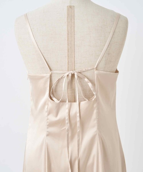 one after another NICE CLAUP（ワンアフターアナザーナイスクラップ）の「マルチWAYで着回せる。チュールカーディガン+キャミワンピース（ワンピース・レディース・アイボリー/ブラック/ピンク・FREE）」の13枚目の写真