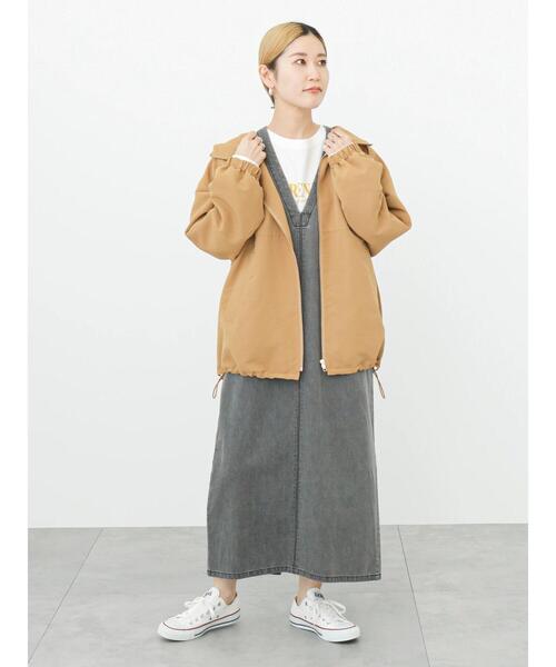 Samansa Mos2 blue（サマンサモスモスブルー）の「マウンテンパーカー