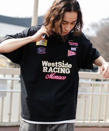 WEGO | WEGO/ヘビーウエイトレーシングモチーフT(Tシャツ/カットソー)
