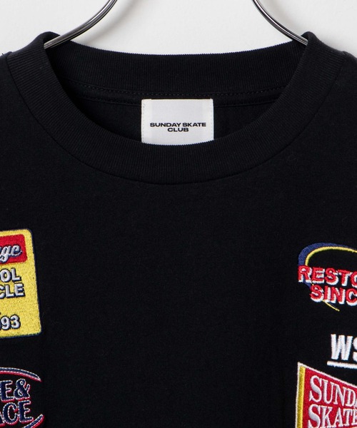 WEGO(ウィゴー)の「WEGO/ヘビーウエイトレーシングモチーフT(Tシャツ/カットソー・メンズ・ホワイト/ブルー/ブラック・MEDIUM/LARGE)」の11枚目の写真