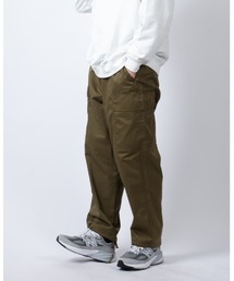 Beno | TCツイル ワイドシルエット イージー カーゴパンツ(カーゴパンツ)