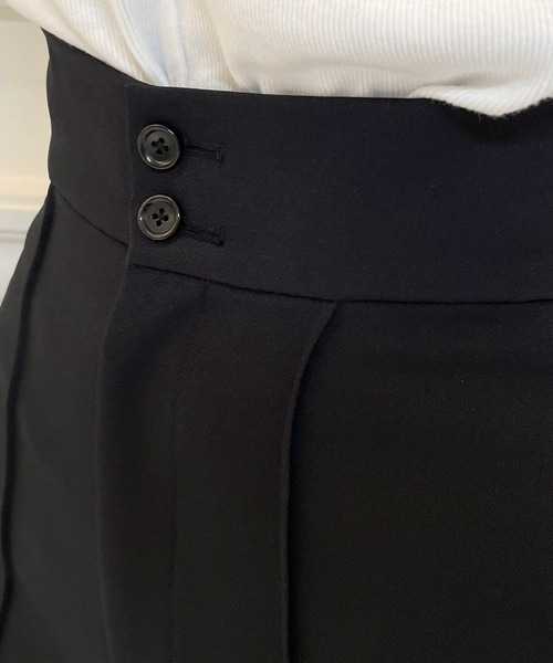 ROYAL PARTY(ロイヤルパーティー)の「ハイウエストフレアパンツ(その他パンツ・レディース・ブラック/サンドグレー・マルチサイズ)」の6枚目の写真