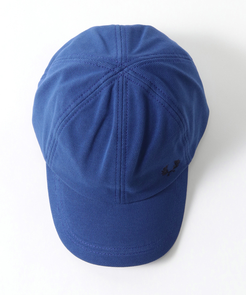 FRED PERRY(フレッドペリー)の「【FRED PERRY / フレッドペリー】 PIQUE CLASSIC CAP(キャップ・メンズ・ブラック/ネイビー/ブルー・FREE)」の7枚目の写真