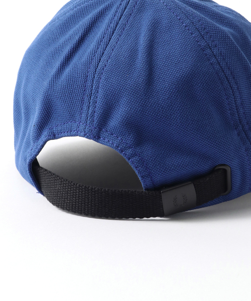 FRED PERRY(フレッドペリー)の「【FRED PERRY / フレッドペリー】 PIQUE CLASSIC CAP(キャップ・メンズ・ブラック/ネイビー/ブルー・FREE)」の9枚目の写真