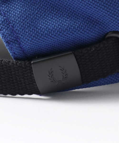 FRED PERRY(フレッドペリー)の「【FRED PERRY / フレッドペリー】 PIQUE CLASSIC CAP(キャップ・メンズ・ブラック/ネイビー/ブルー・FREE)」の10枚目の写真