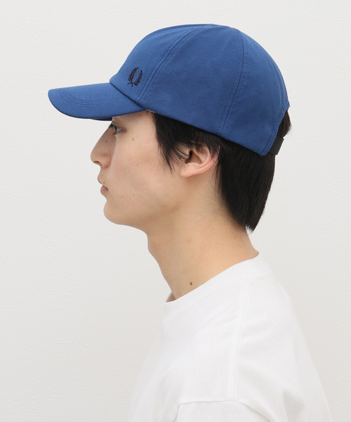 FRED PERRY(フレッドペリー)の「【FRED PERRY / フレッドペリー】 PIQUE CLASSIC CAP(キャップ・メンズ・ブラック/ネイビー/ブルー・FREE)」の17枚目の写真