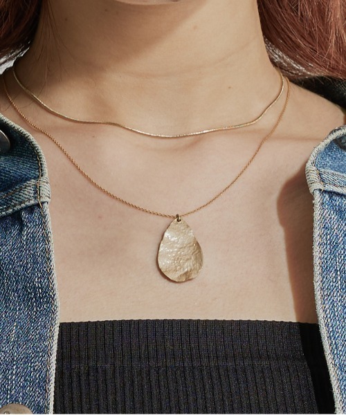 Hawk Company（ホークカンパニー）の「【Hawk Company】アンティークライクメタルモチーフネックレス 5349※（ネックレス・レディース・ゴールド/シルバー・FREE）」の7枚目の写真