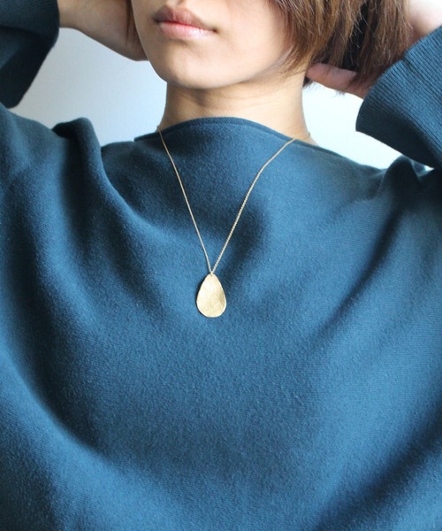 Hawk Company（ホークカンパニー）の「【Hawk Company】アンティークライクメタルモチーフネックレス 5349※（ネックレス・レディース・ゴールド/シルバー・FREE）」の3枚目の写真