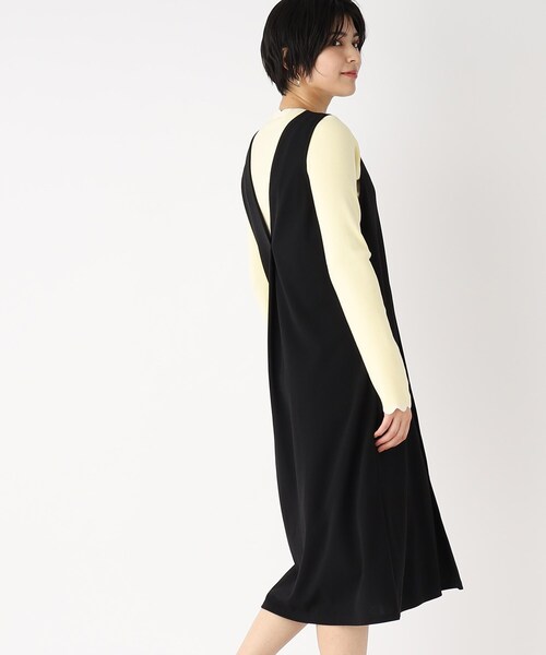 今期新品⭐︎ 脇タックジャンスカ/ista-ire’25SS index(インデックス)の「◇3WAY パール調ボタンジャンスカ