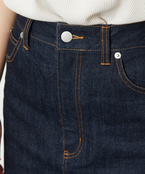 FREAK'S STORE（フリークスストア）の「デニムミニスカート（デニムスカート・レディース・ネイビー・マルチサイズ）」の10枚目の写真
