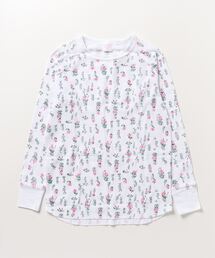 JEMORGAN | 【JEMORGAN / ジェーイーモーガン】サーマル花柄ラグランクルーネックロンＴ(Tシャツ/カットソー)